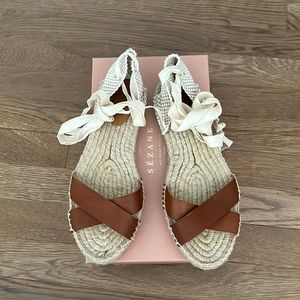 Sezane Espadrille Low Ilda- Camel Color